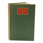 Francis Ouimet Signed 1932 A Game of Life Ltd Ed #92/550 1St Ed Book JSA ALOA