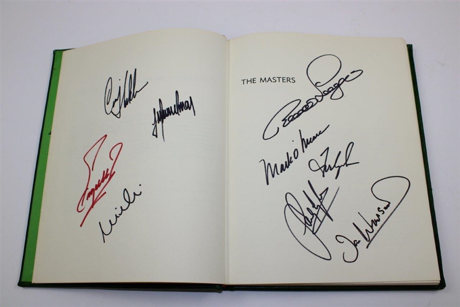 Nine (9) Masters Champions Signed 1973 'Masters: Profile of a Tournament' Book JSA ALOA
