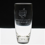 Ray Floyds 1966 Masters Tournament Hole No. 13  Steuben Crystal Eagle Glass
