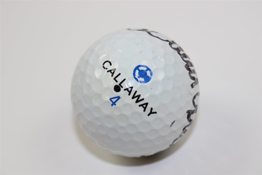 David Graham Signed Personal Marked Callaway 4 Logo Golf Ball JSA ALOA