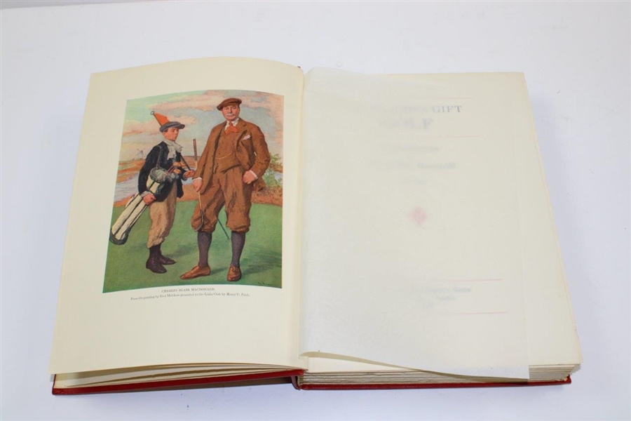 1928 'Scotland’s Gift Golf' by Charles Blair Macdonald - Excellent Condition