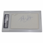 Tom Watson Signed Cut Signature PSA/DNA Slabbed #83765128