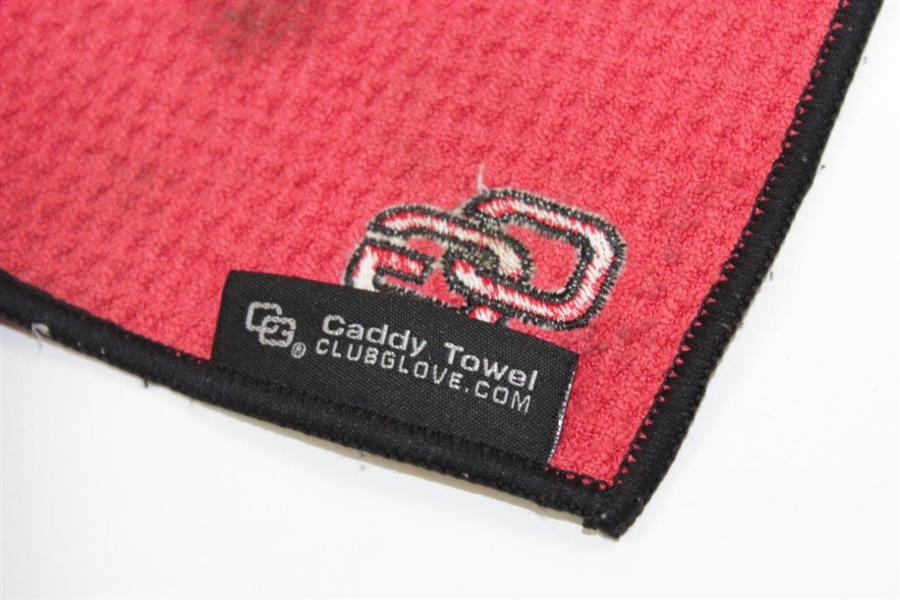 Hal Sutton's Personal Red 'Hal Sutton' Red Caddy Towel