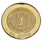 Hal Suttons 1998 PGA Tour Statistics Leader Medal - Greens In Regulation - 71.3%
