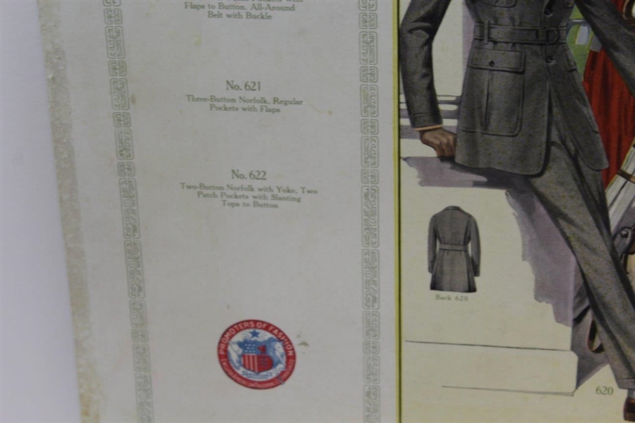 Vintage Promoters Of Fashion Print No. 620, No. 621, & No. 622 Broadside 