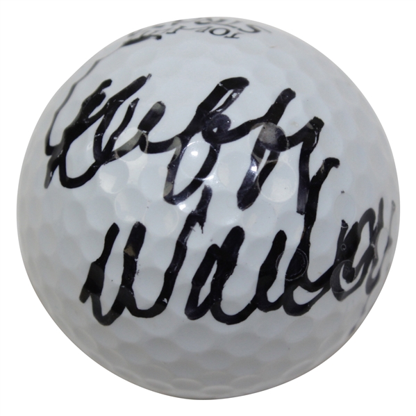 Duffy Waldorf Signed Top Flite Strata Golf Ball JSA ALOA