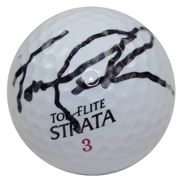 Tom Lehman Signed Top-Flite Strata 3 Golf Ball SA ALOA