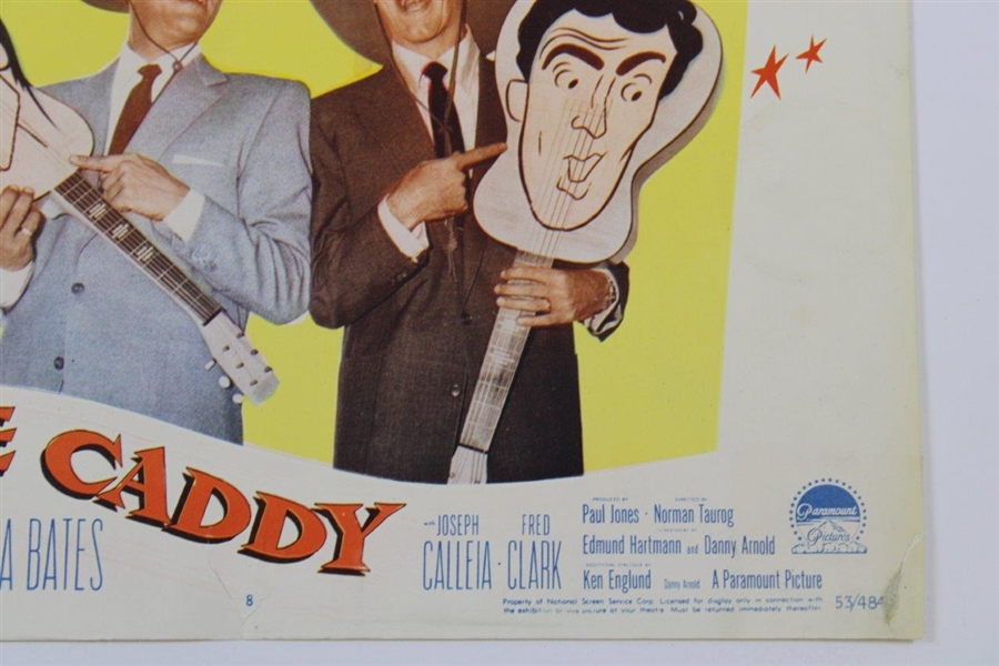 1953 'The Caddy' Movie 11x14 Lobby Card #8 - Dean & Jerry Playing with Guitars
