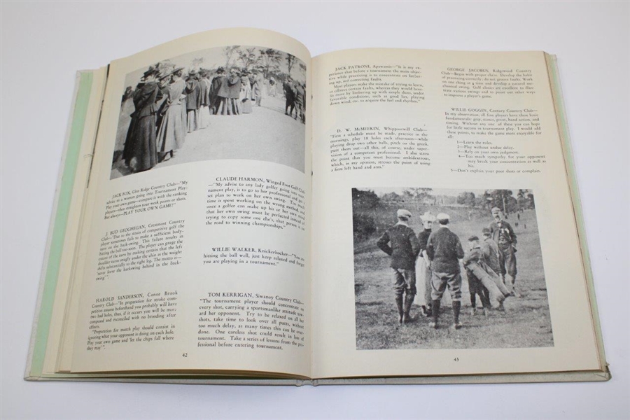 1899-1949 Women's Metropolitan Golf Association 50th Anniversary Book