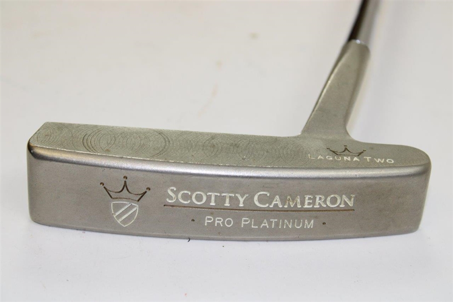 Scotty Cameron Laguna Two Pro Platinum Putter with Head Cover