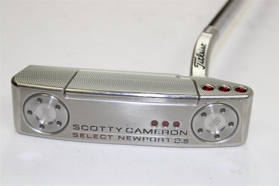 Scotty Cameron Titleist Select Newport 2.5 Putter with Head Cover