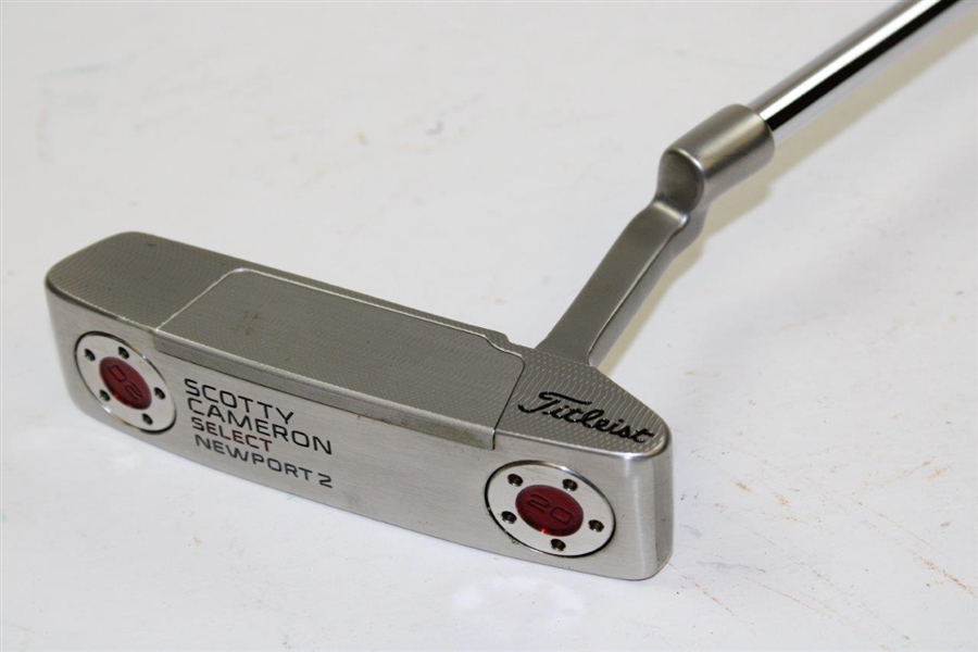 Scotty Cameron Titleist Select Newport 2 Putter with Head Cover & Inserts/Tool
