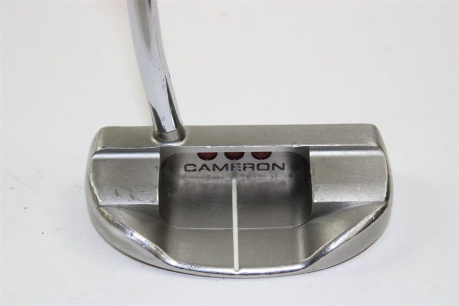 Scotty Cameron Titleist Studio Select Fastback No. 1 Putter with Rickie Fowler Signed Head Cover JSA ALOA