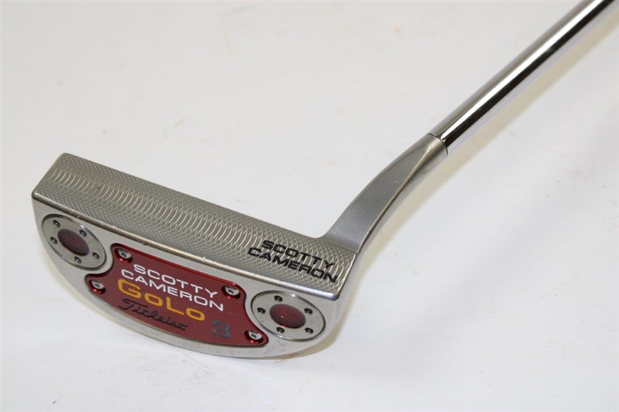 Scotty Cameron Titleist Golo 3 Putter with Head Cover