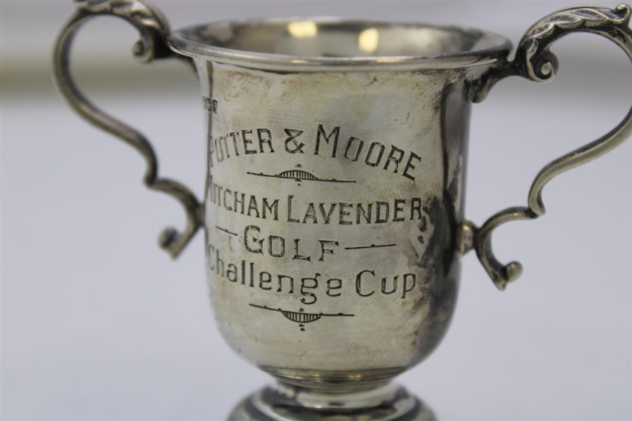 Potter & More Mitcham Lavender Sterling Silver Golf Challenge Cup Trophy - Undated