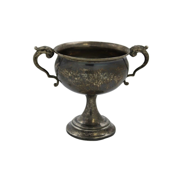 1934 Morton Hall Tennis Singles Sterling Silver Trophy Cup Won By Elizabeth Jackson