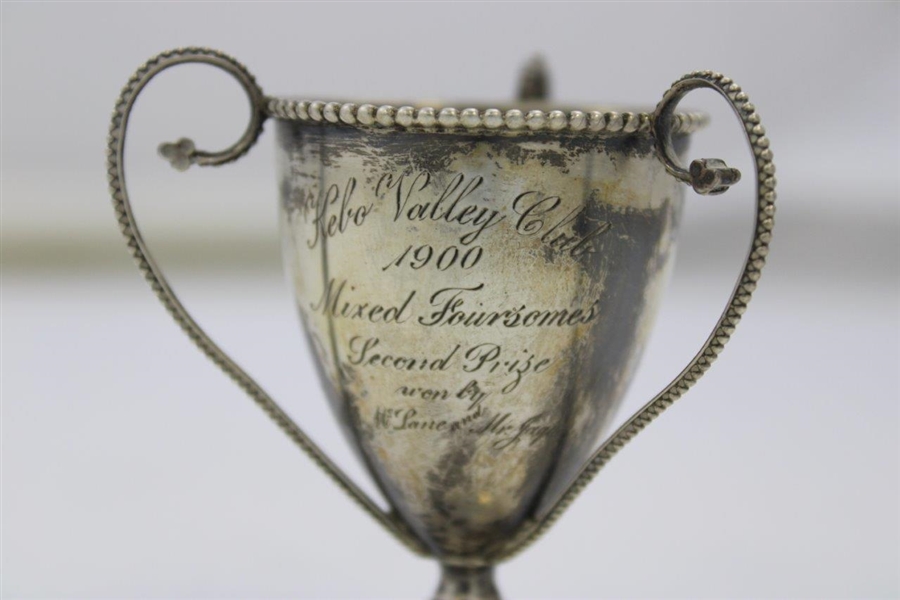 1900 Kebo Valley Club Mixed Foursomes Second Prize Won by Miss. Lane & Mr. Jacques
