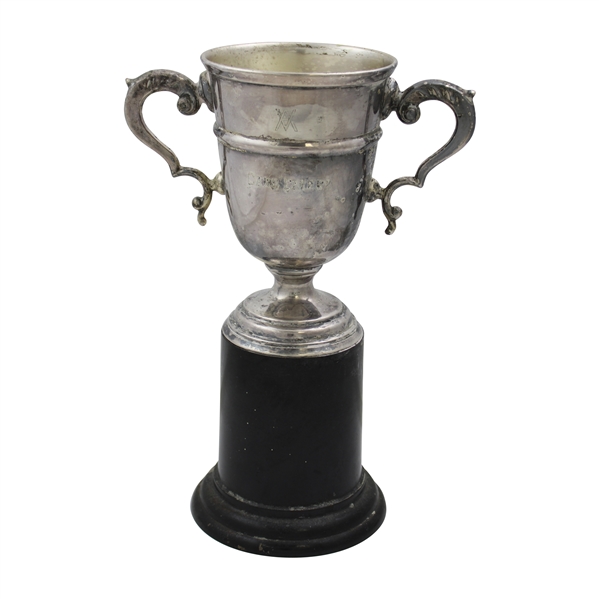 Undated AV Cabo Izarra Trophy Cup On Stand