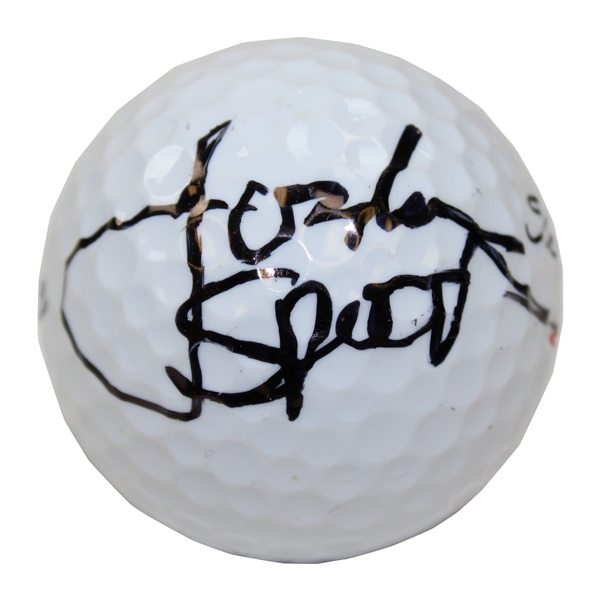 Jordan Spieth Signed Titleist 4 Logo Golf Ball JSA ALOA