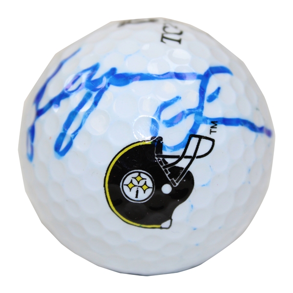 Lynn Swann Signed Steelers Helmet Logo Wilson Golf Ball JSA ALOA