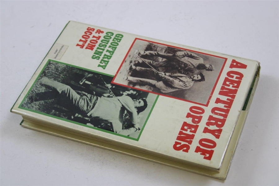 1971 'A Century Of Opens' Book by Geoffrey Cousins & Tom Scott
