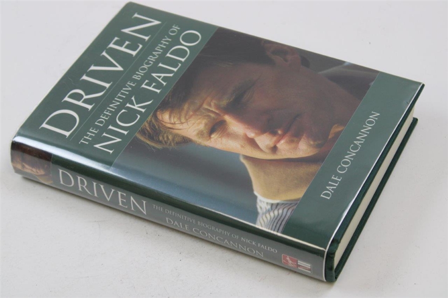 2001 'Driven: The Definitive Biography of Nick Faldo' Book by Dale Concannon