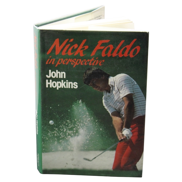 1985 'Nick Faldo In Perspective' Book by John Hopkins