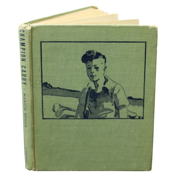 1943 'Champion Caddy' Book by Marion Renick with Illustration by John Fulton
