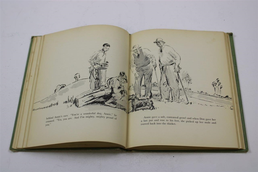 1943 'Champion Caddy' Book by Marion Renick with Illustration by John Fulton