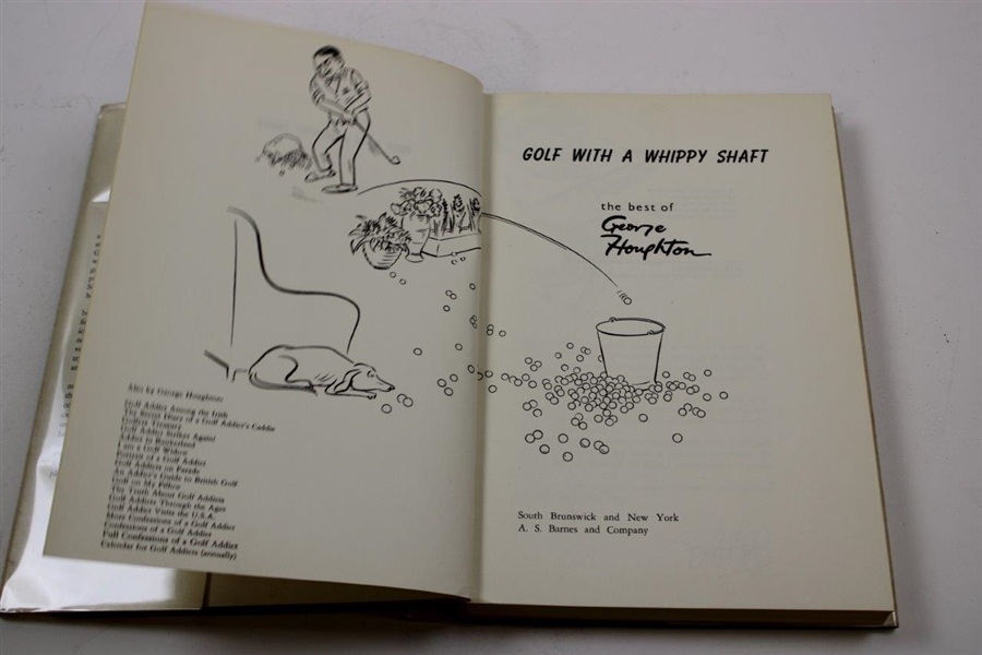 1971 'Golf With A Whippy Shaft' Book by George Houghton
