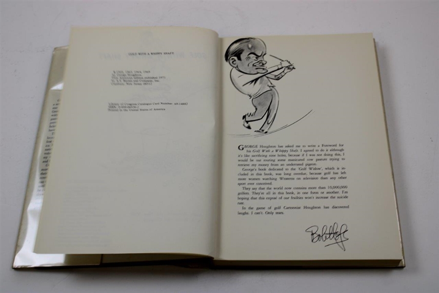 1971 'Golf With A Whippy Shaft' Book by George Houghton