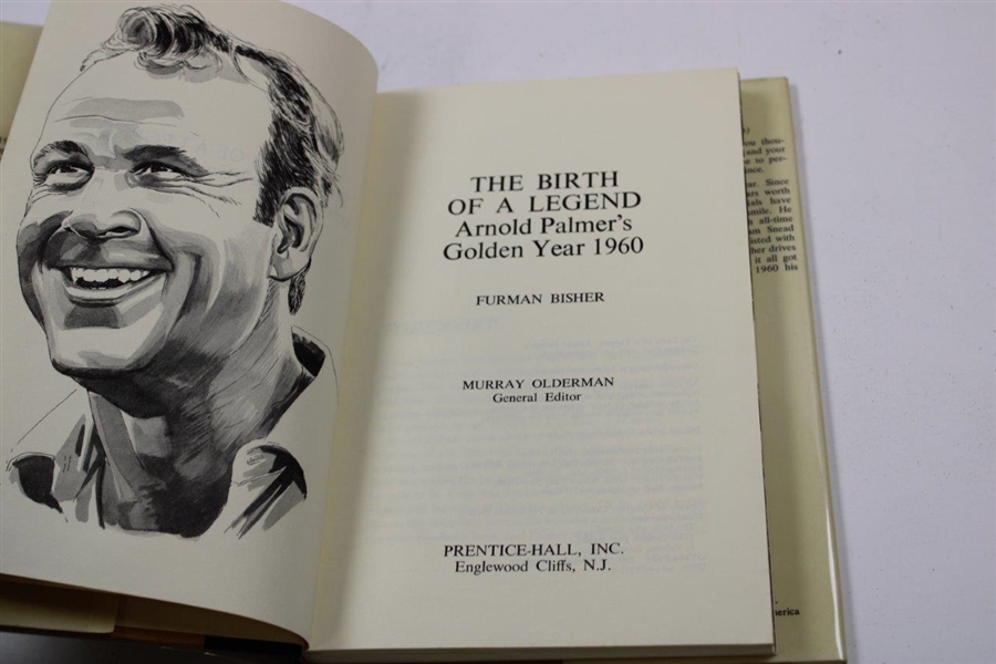1972 'Arnold Palmer's Golden Year 1960: The Birth of a Legend' Book by Furman Bisher