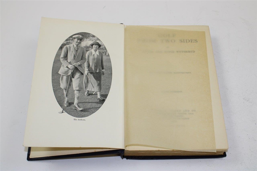 1922 'Golf From Two Sides' Book by Roger and Joyce Wethered