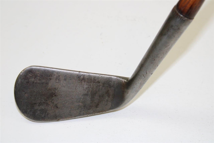Vintage A. Forgan Glasgow Warranted Hand Forged Smooth Face Iron - Restored by Bob Kuntz