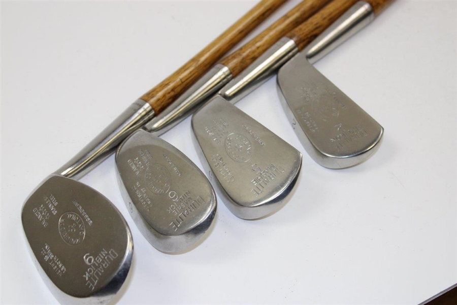 MacGregor '3 Stars' DuraLite Stainless Steel Irons with Henry G. Lyton & Sons Shaft Stamps