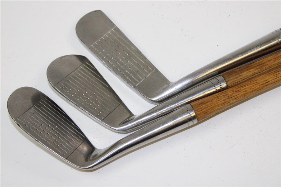 MacGregor DuraLite Stainless Steel Irons with The Crawford McGregor & Canby Co. Shaft Stamps