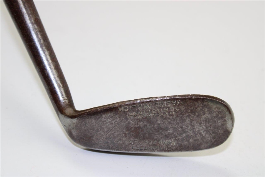 MacGregor Hand Forged Bakspin Mashie Niblick Iron with Cross Grooves