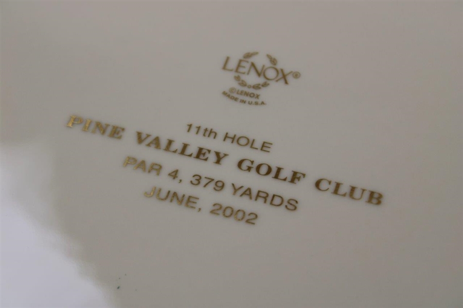 Vinny Giles' Pine Valley Golf Club John Arthur Brown Medalist Lenox Plate - 2002