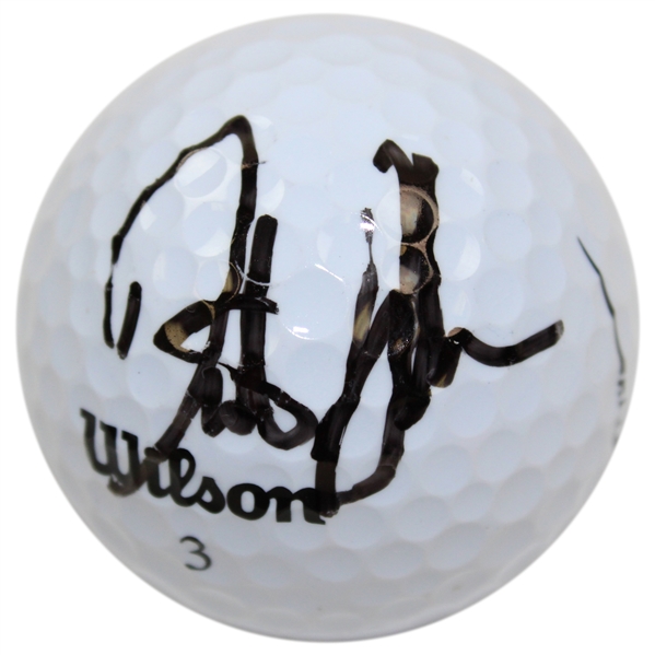 Dustin Johnson Signed Wilson 2016 Rio Olympics Logo Golf Ball JSA #P51306