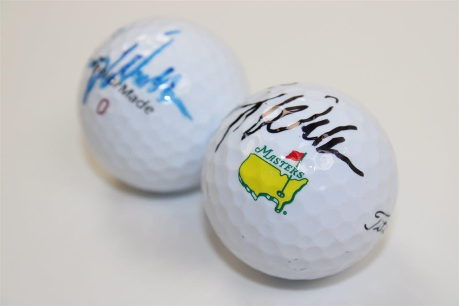 Jimmy Walker Signed Masters Logo & TaylorMade Logo Golf Balls PSA/DNA #Y59334