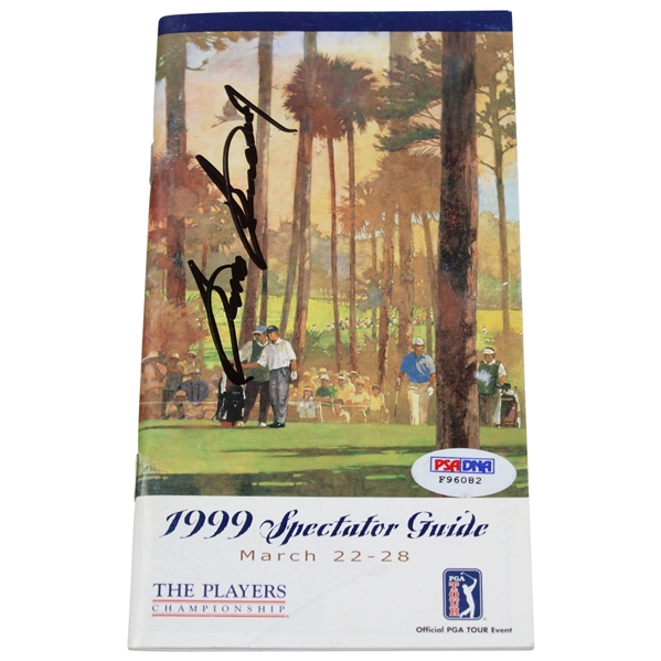 Sam Snead Signed 1999 The Players Championship Spectator Guide PSA/DNA #F96082