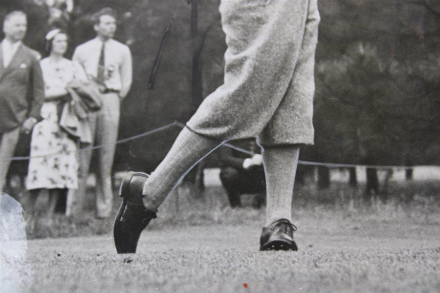Bobby Jones 1938 Masters Tournament Opening Round First Tee Shot 4/2/1938