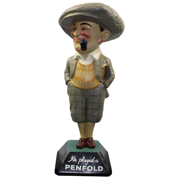 Circa 1930's Large Penfold Man Statue - Great Condition