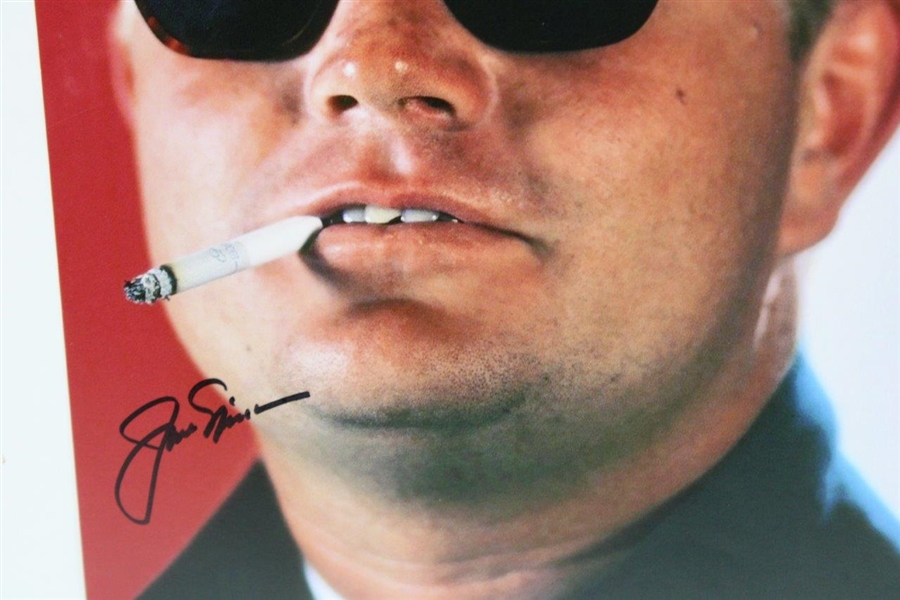 Jack Nicklaus Signed Masters Cigarette & Sunglasses Photo with Letter JSA ALOA