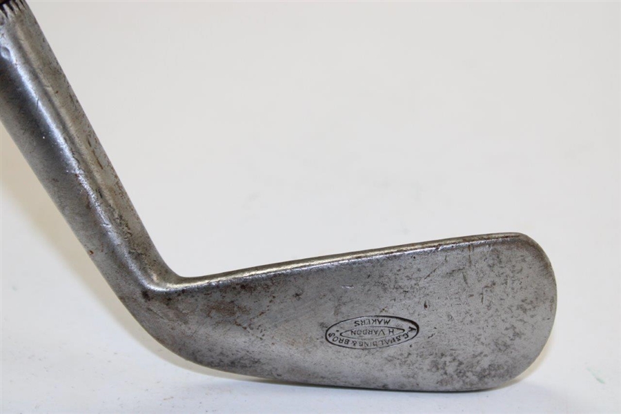 A.G. Spalding & Bros Harry Vardon Makers Smooth Face Iron with Shaft Stamp