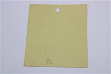 Circa 1970's Masters Tournament 'Extra Day' Square Ticket #07636