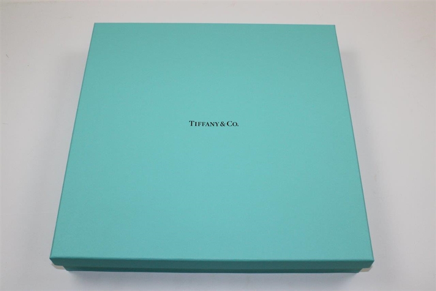2015 Augusta National Golf Club Ltd Ed Masters Gift Tiffany & Co Beautification Plate in Box with Card