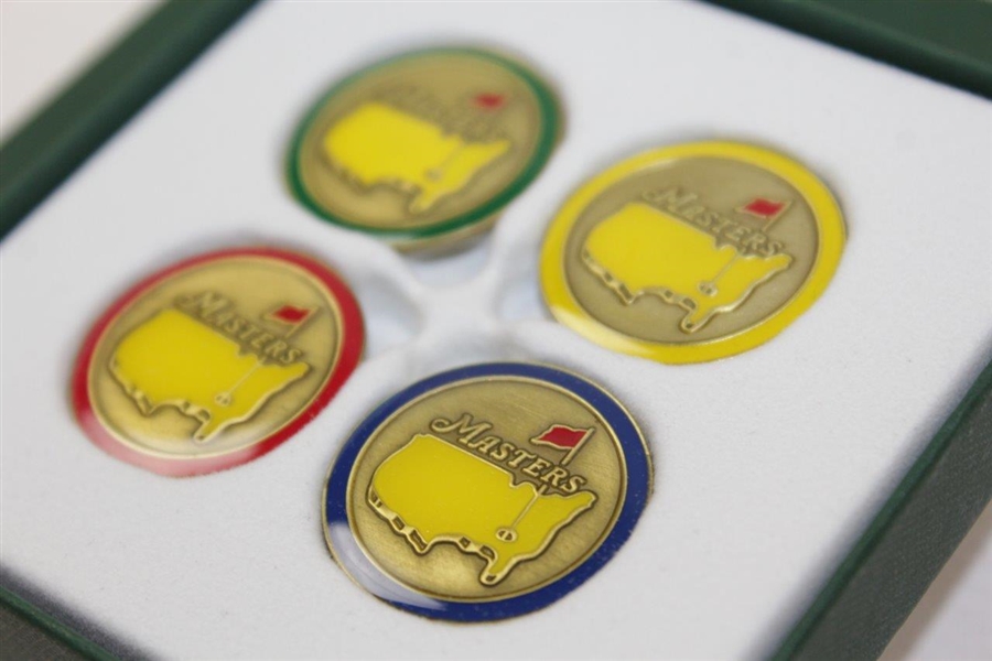Masters Set Of 4 Color Logo Ballmarkers