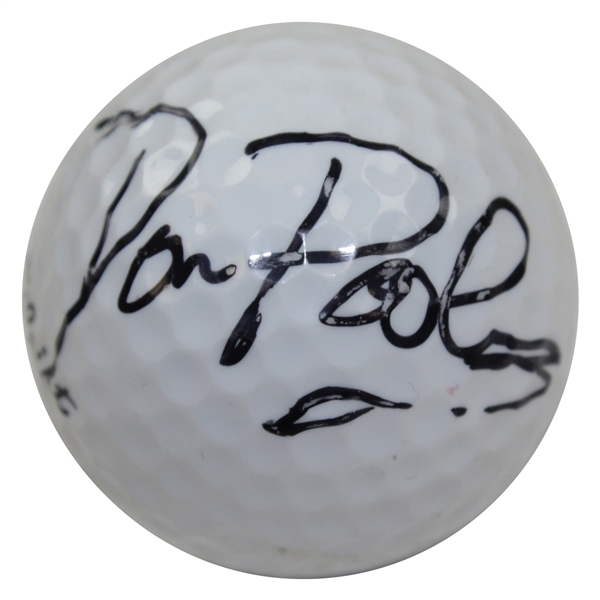 Don Pooley Signed Titleist 1 Golf Ball JSA ALOA