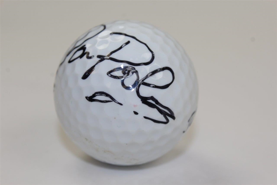 Don Pooley Signed Titleist 1 Golf Ball JSA ALOA